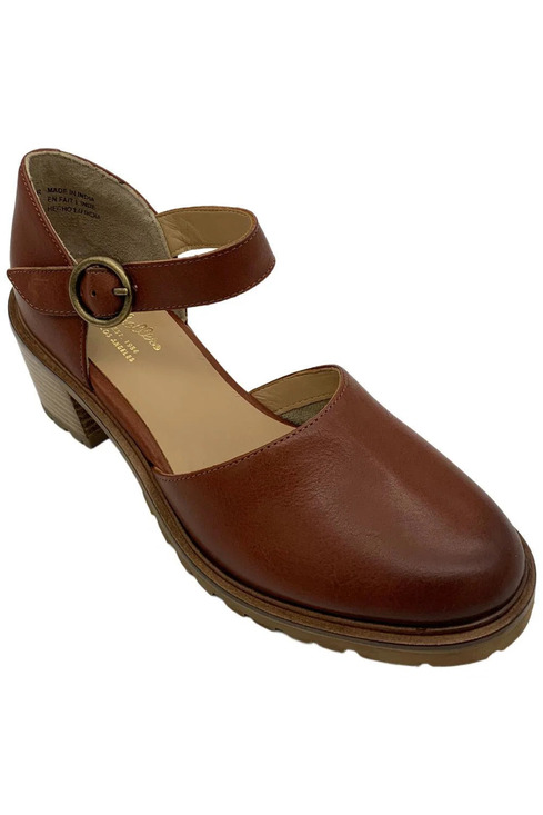 Seychelles Shoes - Seychelles Women's Mary Jane Lock and Key Rust Leather - Wide